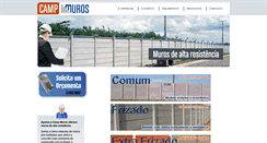 Desktop Screenshot of campmuros.com.br